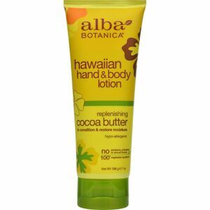 Alba Botanica Hawaiian Hand &‎ Body Lotion Replenishing Cocoa Butter 7.0 oz